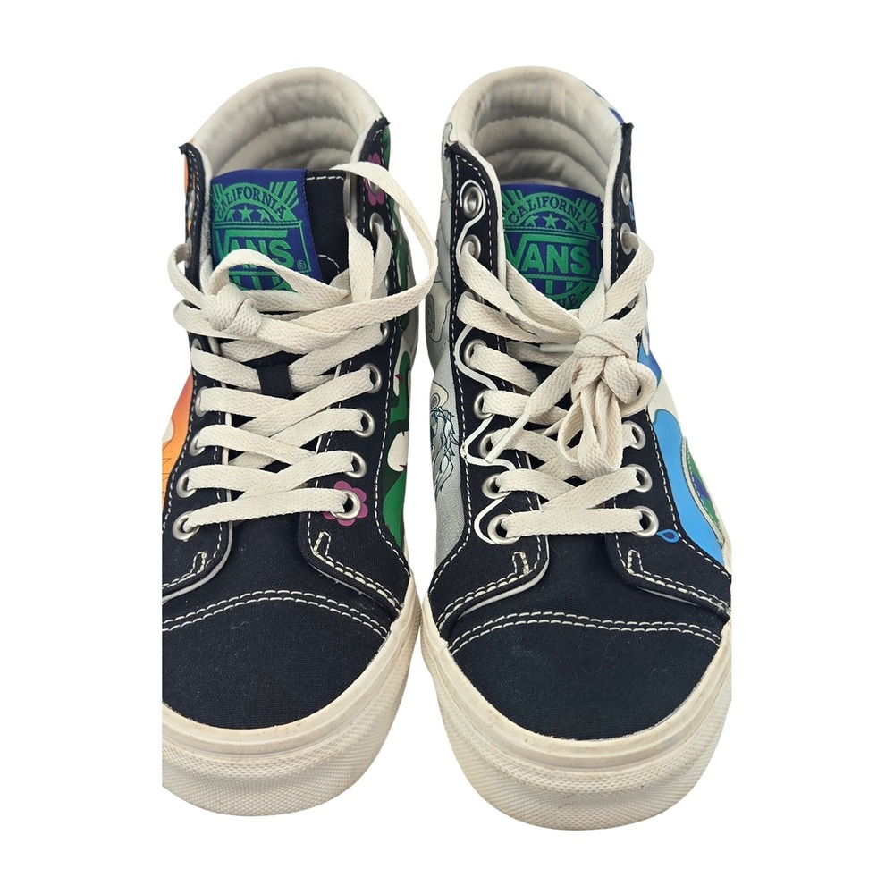 Vans Off The Wall Women's 6.5 Sk8-Hi Love Mother Earth Sneakers  Multicolor - Picture 5 of 9